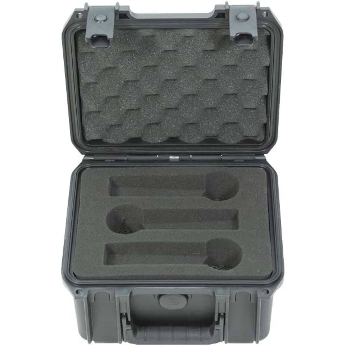 Buggy Injection Molded Case with Foam (6) Microphone with Storage Compartment