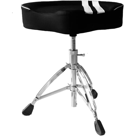 Arborea Drum Throne Height Adjustable Drum Stool Padded Seat Swivel Drum Chair Non-Slip Feet Swivel Drum Chair