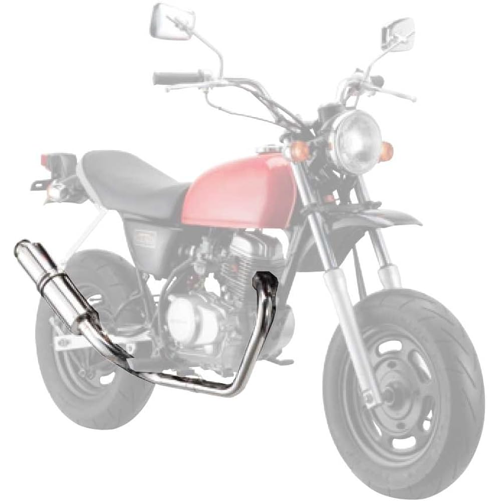 Nankai Parts (NANKAI) *Vehicle not included Ape 50/XR50 Motard Power Comp Muffler (Type 5) AM-05