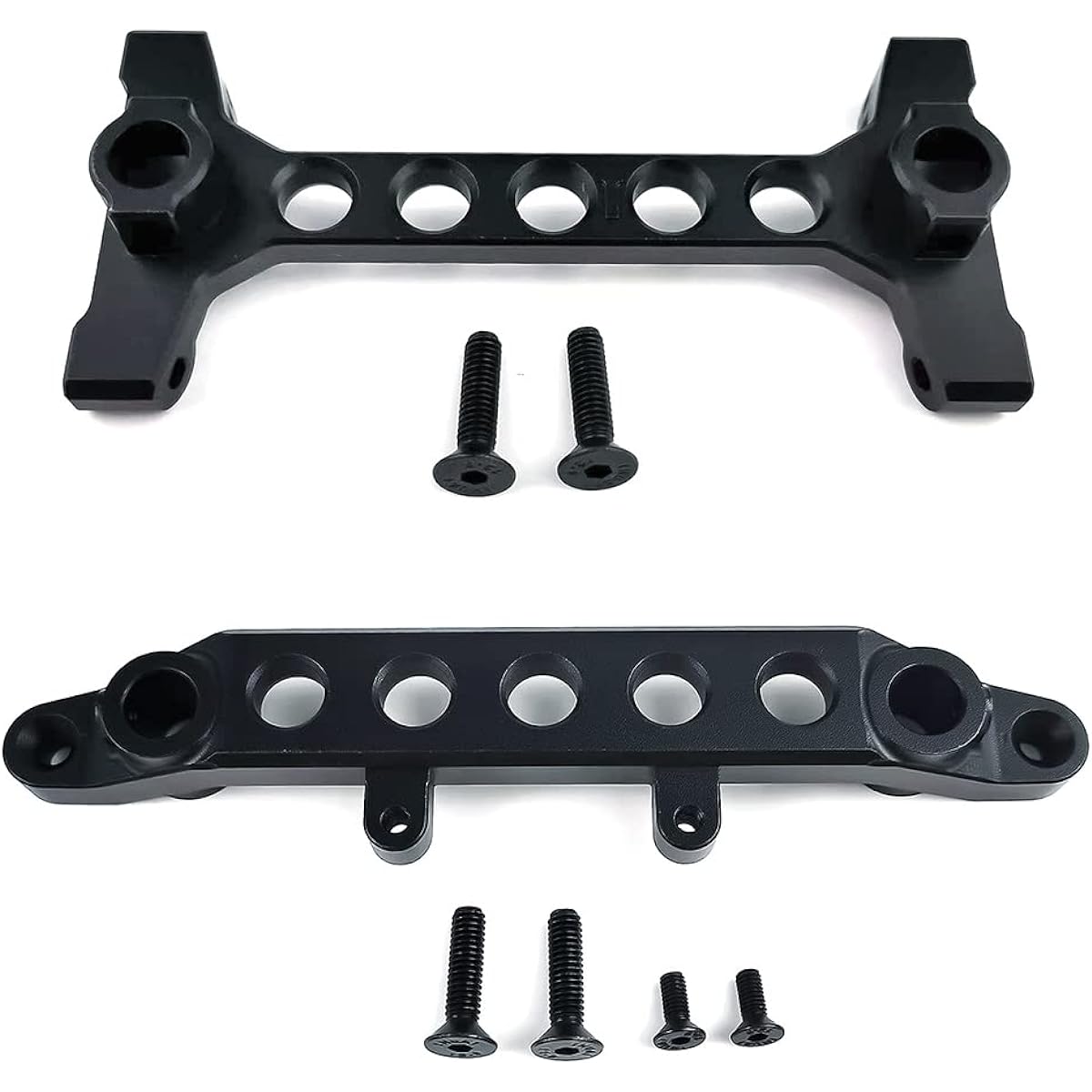 RCLIONS Aluminum Alloy Front Rear Body Shell Mount Stand for Axial SCX6 1/6th RC Crawler Car