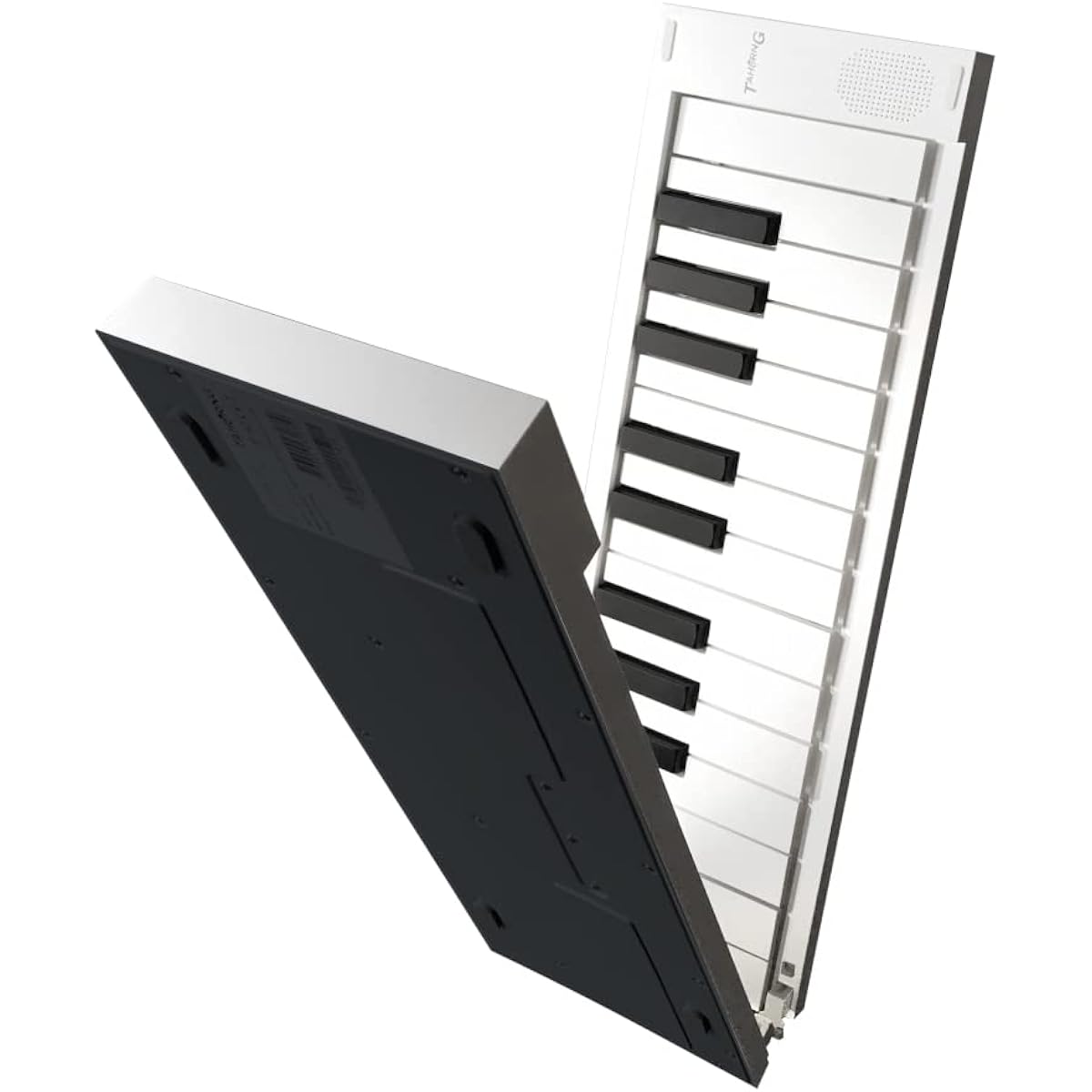 TAHORNG ORIPIA49 (White) Foldable Electronic Piano + Headphones KHP-001 + Cleaning Cloth Set (White)
