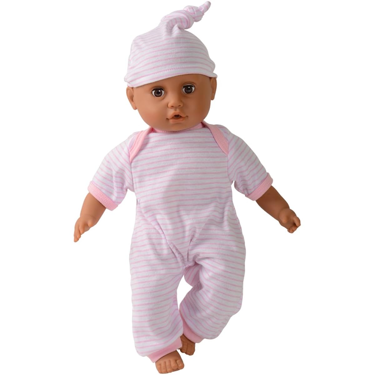 CP Toys 16-Inch Dark Skin Baby Doll Dress and Play Collection with 6 Outfits and Accessories