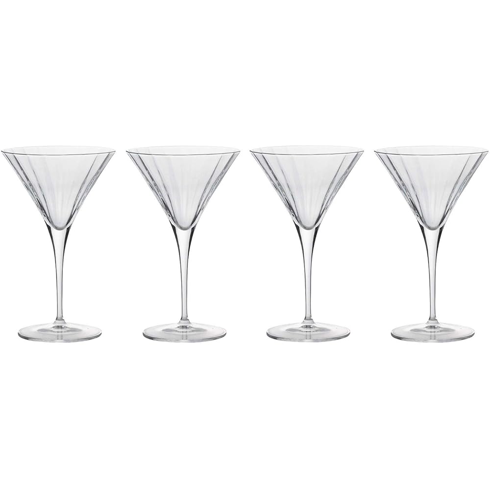 Luigi Bormioli Champagne Glass Clear 210ml Flute Champagne Glass LU28(11283/01)(4) 4 Pieces