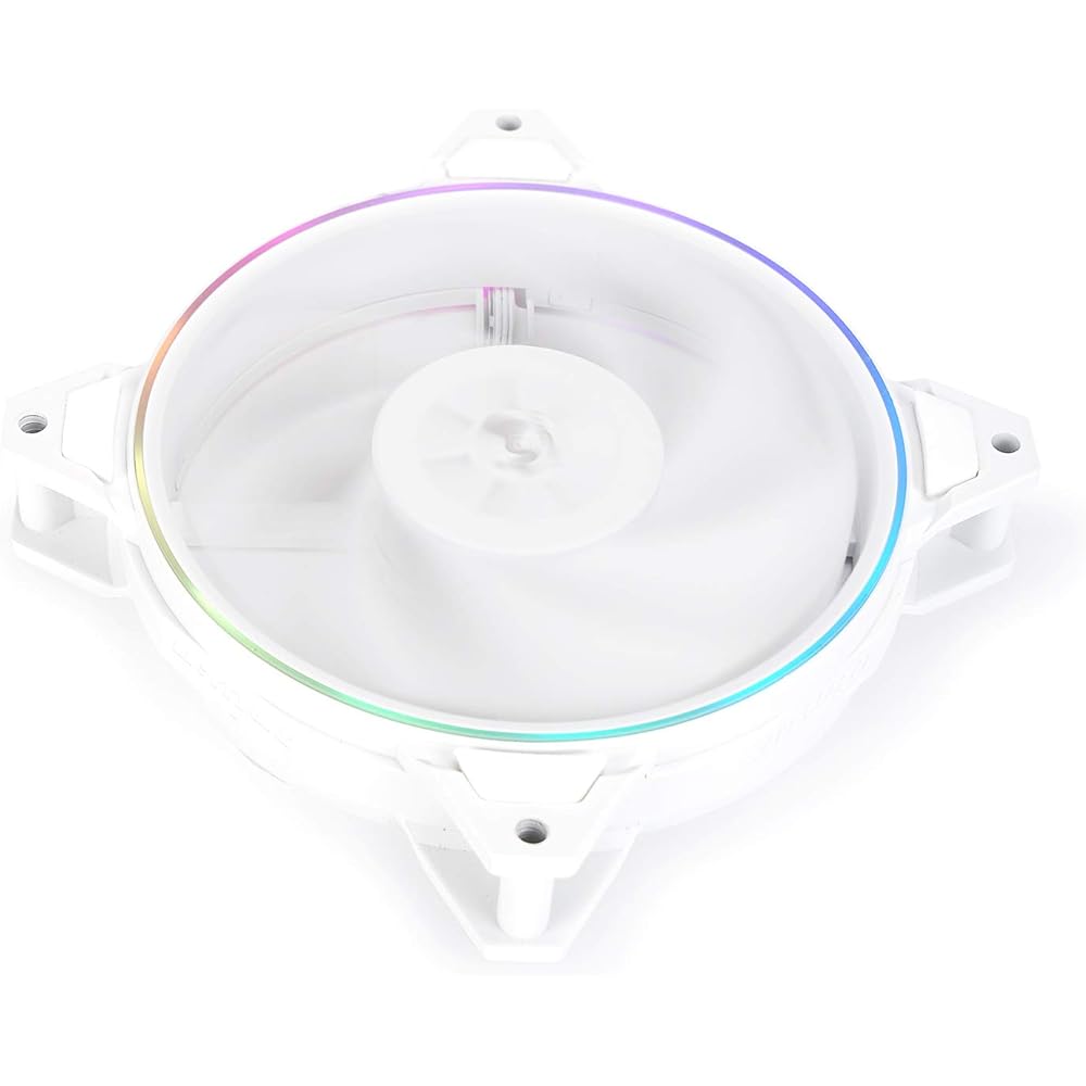 IN WIN INWIN 120mm ARGB Compatible PC Case Fan Set of 3 Sirius Pure [FN-ASP120-3PK] for Desktop