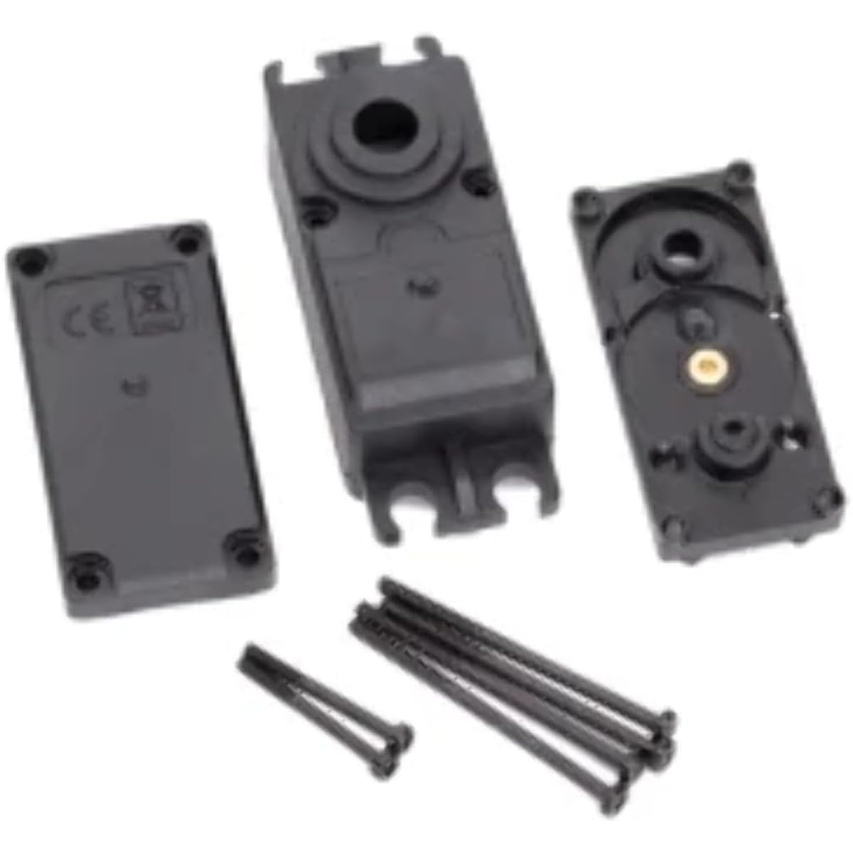 Servo case plastic (top, center, bottom) / gasket/metal fittings (for 2250, 2255 servos)