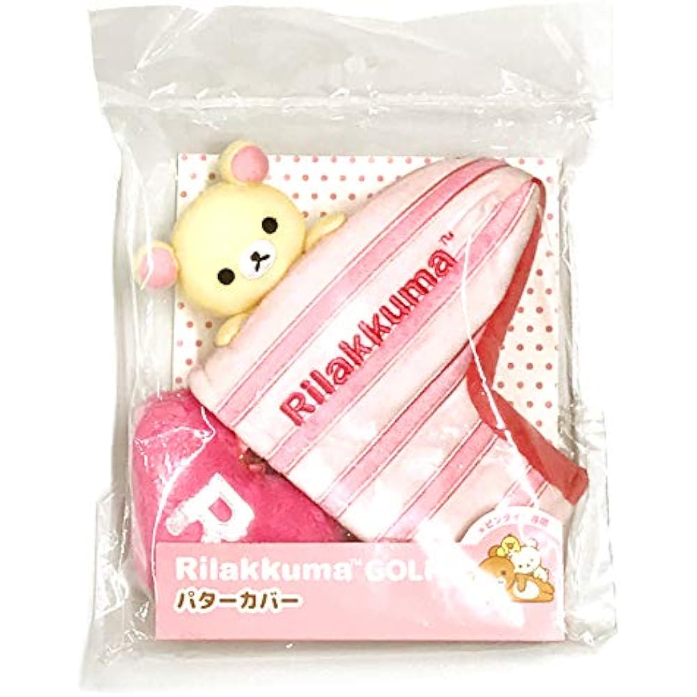 Naito Design Institute Rilakkuma Putter Cover Korilakkuma H-162 Pink (650)
