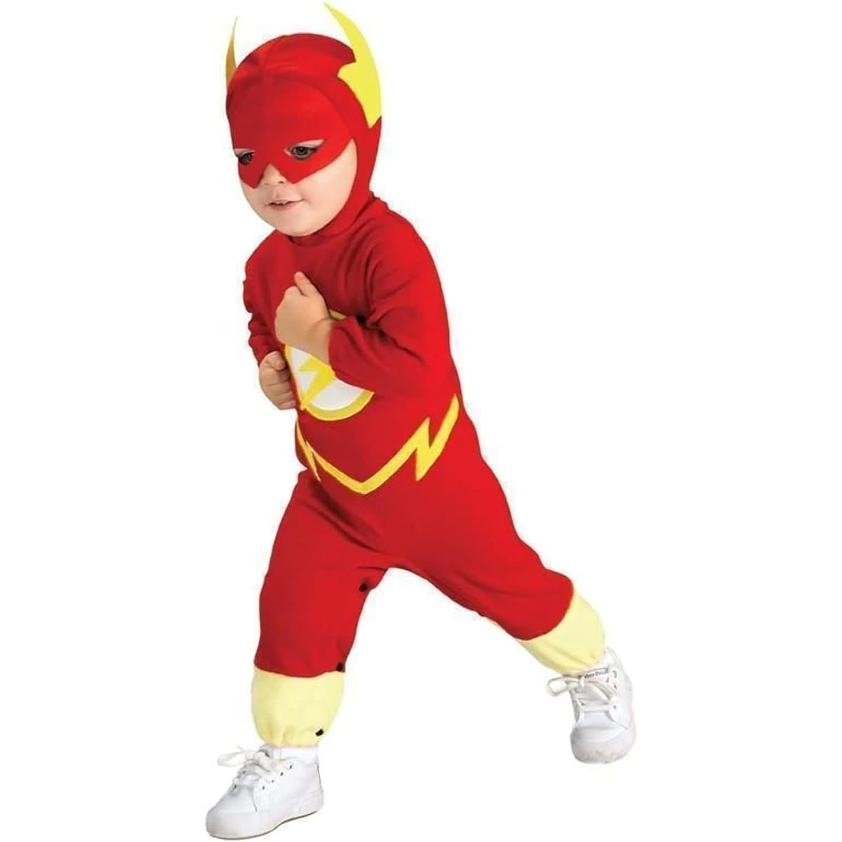 (6-12 Months, red) - Justice League The Flash Infant Halloween Costume - 6-12M