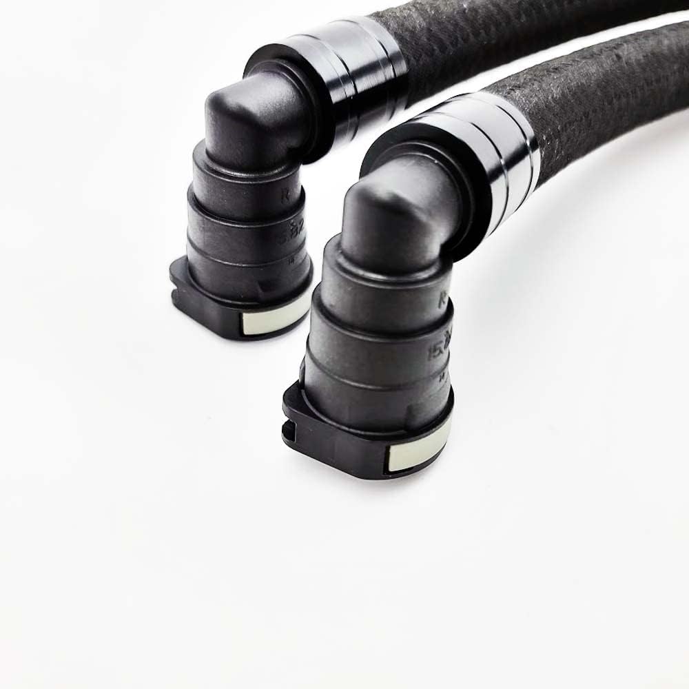 All F150 Oil Catch Can 2.7 3.5 5.0 Separator 18-23 Expedition - Black - Ecoboost Catch Can - Aluminum Fittings - Free Continental Instagrip Braided Hose Kit Upgrade