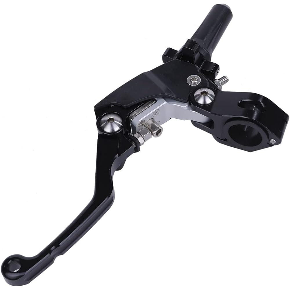 Ultralight Clutch Lever Pivot Perch YZ125 YZ250 XR250 SL230 WR250 Sero 250 CRF125 CRF150 CRF250L CRF250RALLY CRM250 etc. General Purpose External Product (Black)