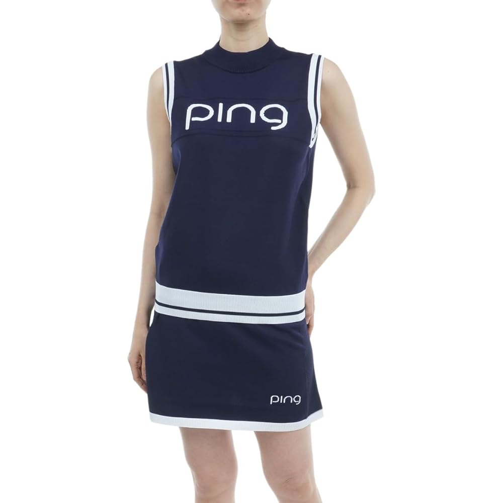 [Pin Apparel] Women's Setup Knitwear (Brand Logo/Top and Bottom Set) / Golf / 622-3175102