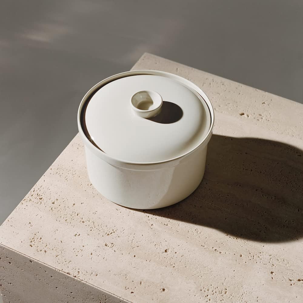 [Regular Imported Product] Iittala Teema Pot with Lid 2.3L White 1061240