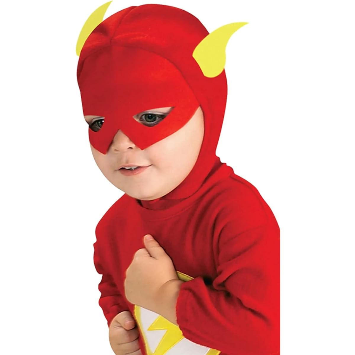 (6-12 Months, red) - Justice League The Flash Infant Halloween Costume - 6-12M
