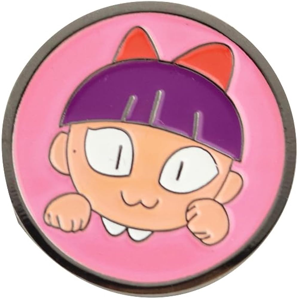GeGeGe no Kitaro Magical Golf Marker & Clip Set Ittan Momen & Neko Musume