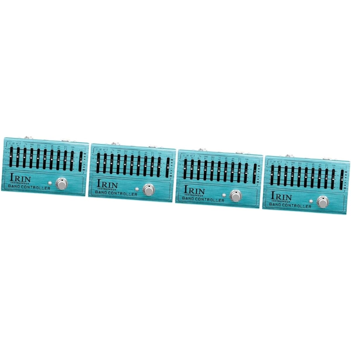VICASKY 4pcs Guitar Single Effector Guitar Delay Pedal Stereo Digital Delay Bass Guitar Effector Guitar Effect Pedal Metal Distortion Pedal Electric Guitar Model