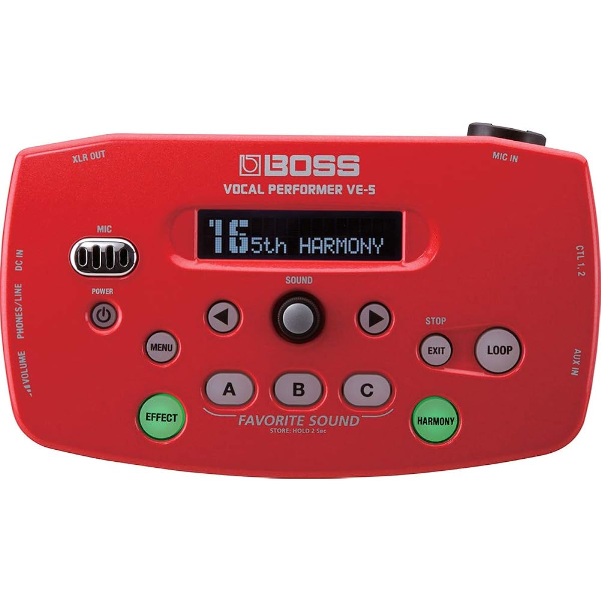 BOSS Vocal Processor VE-5 RD