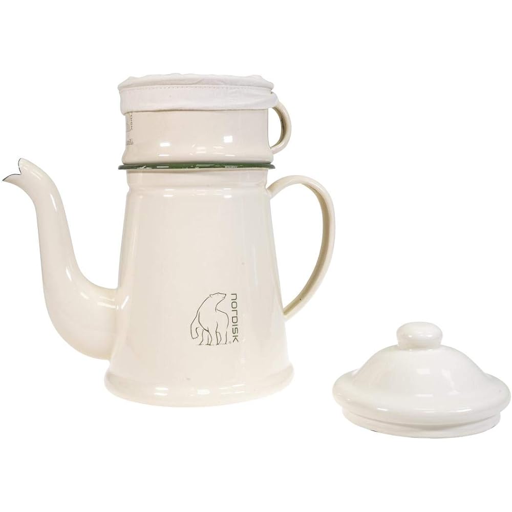 NORDISK Outdoor Camping Enamel Madam Blue Coffee Pot (Madam Bla Coffee) 1.5l [Genuine Japanese Product]
