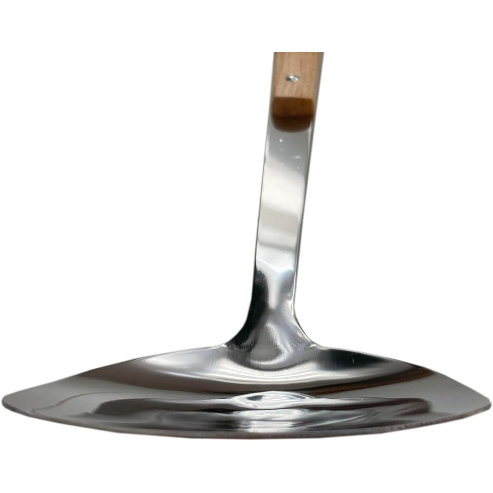 Outdoor BBQ ladle spatula set for pot dishes, iron plate cooking, etc. Wood grip Wooden grip Stainless steel SD-OTFLSET2