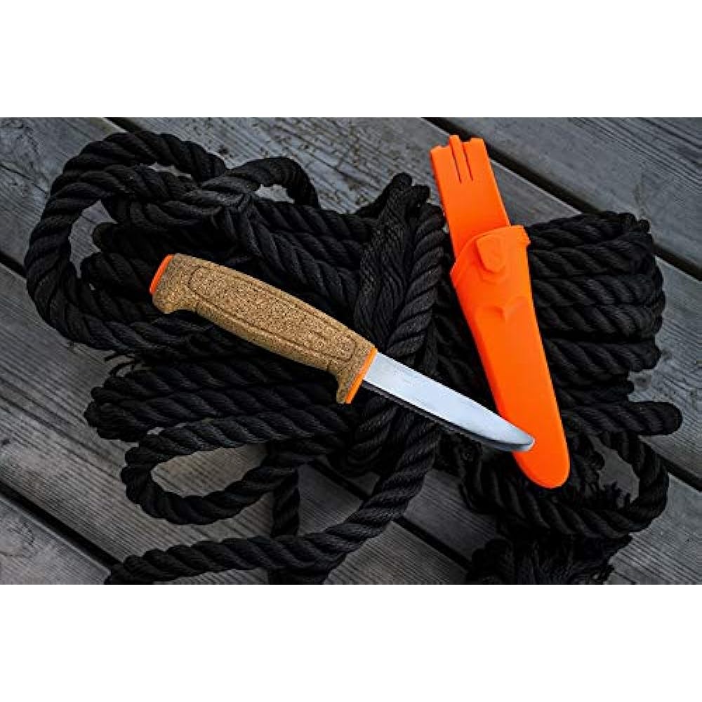 Morakniv Floating Knife SRT Safe Stainless Steel Fishing Knife (Wave Blade)