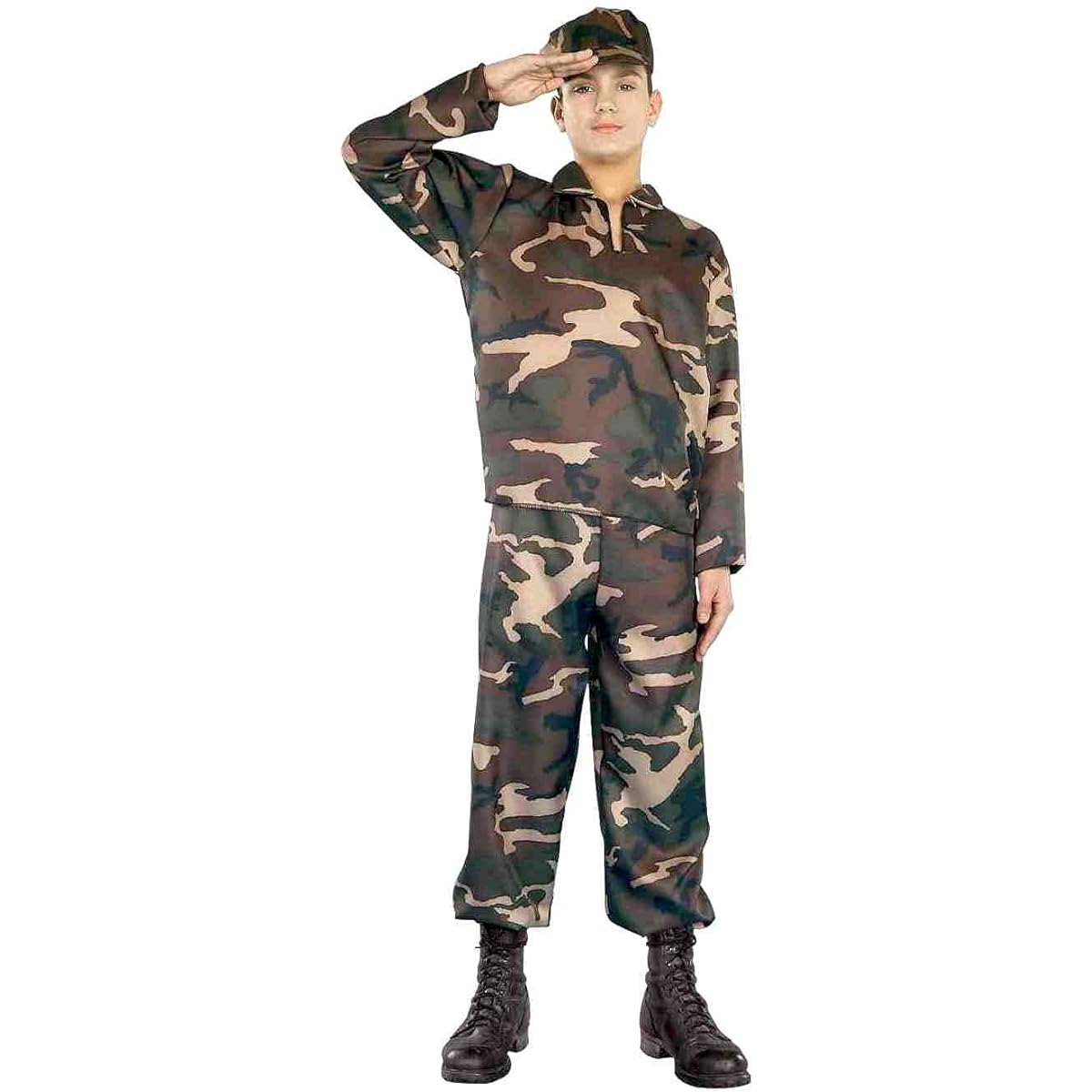 Army Soldier Teen Costume Soldier Teen Costume♪Halloween♪Size:Teen