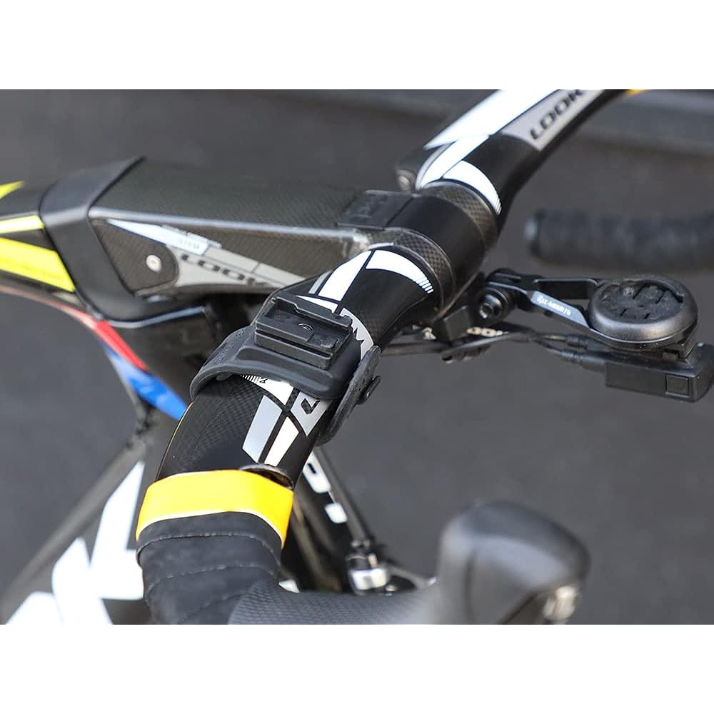 REC-MOUNTS Silicone Rubber Band Mount for Front Light Black Rubber2