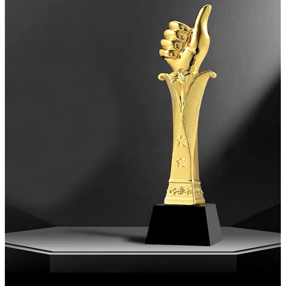 "Like" mark award trophy celebration winner prize item premium sports event tournament party prop trophy luxury winner cup