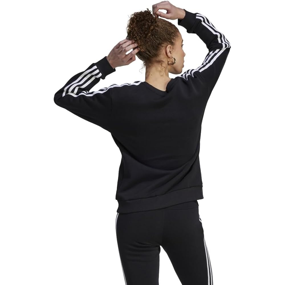 (Adidas) adidas W ESS 3S Brushed lining crew sweatshirt