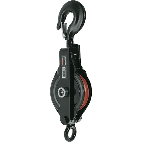 TRUSCO Strong Pulley Snatch Hook Type 100mm TSB1001