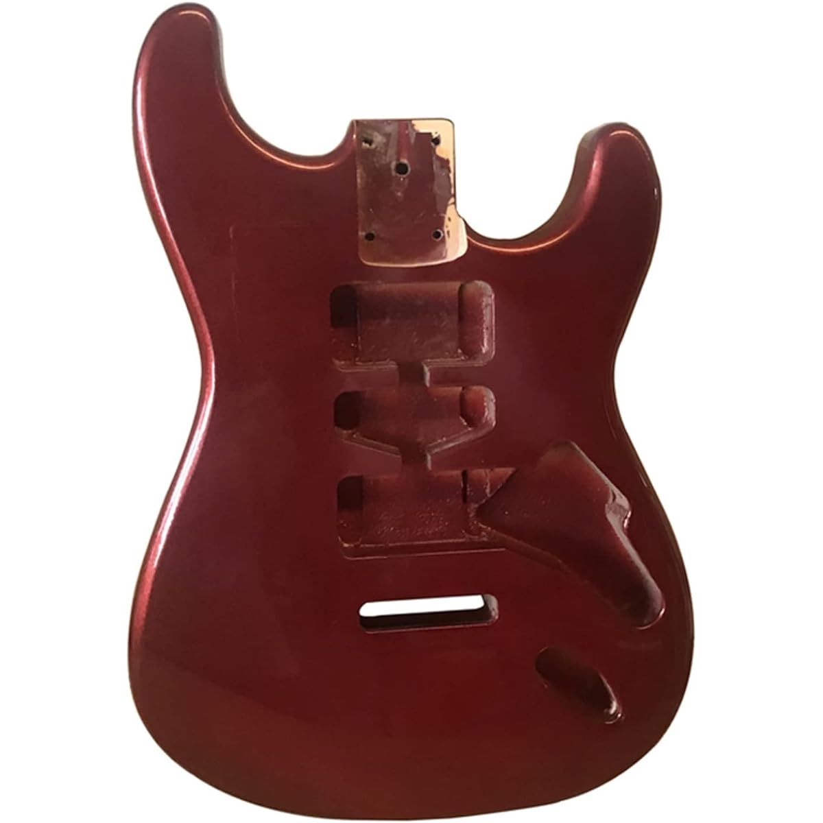 Guitar body Blue electric guitar body Guitar panel Wood Guitar barrel (Color: 02)