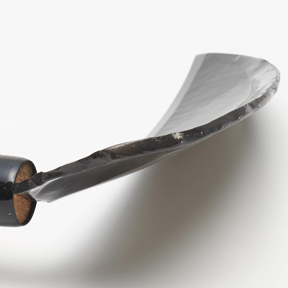 Geely Yonezawa-shaped sickle, thin blade, handmade, 195mm, with 5 handles, domestically made, made in Japan, artisans, hand-hammered, forged, for mowing, durable, lightweight, for weeds and soft grass, Tohoku