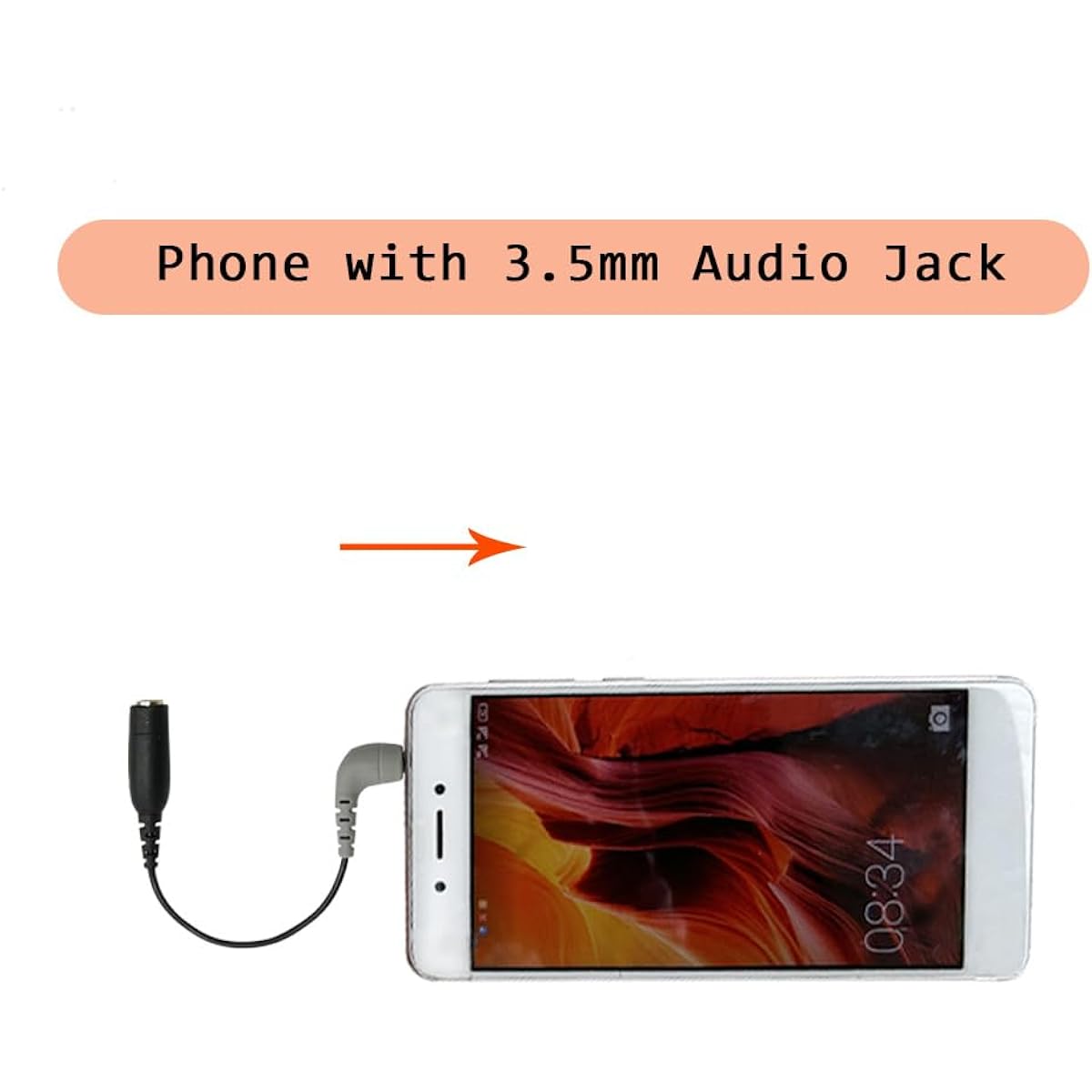 QJYTH TRS - TRRS Adapter Microphone Cable Compatible with Rode SC4 TRS Female to TRRS Male Microphone Cable