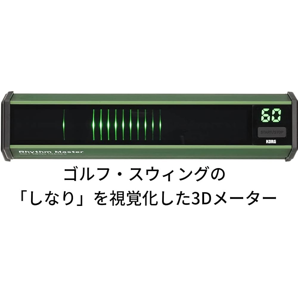 KORG Golf Swing Practice Golfer Metronome Rhythm Master RM-01 Tee Shot Approach Putting Golf Practice Equipment Training Goods Form Improvement