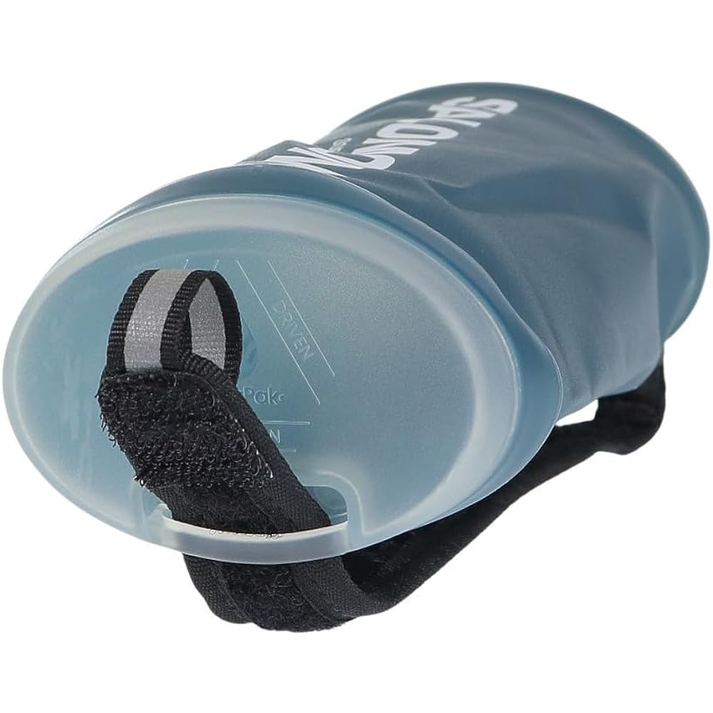 SALOMON Hydration Hand Running Bottle Holder 2022 Model ACTIVE HANDHELD LC1928600 Free BLACK/SLATE GRAY