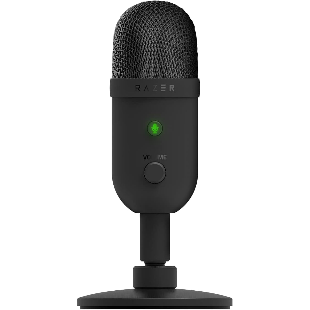 Razer Seiren V2 X USB 25mm Condenser Microphone Supercardioid Pickup Pattern Analog Gain Limiter Microphone Monitoring Gain/Mute Buttons on Body Built-in Shock Absorber [Japan Authorized Dealer Warranty]