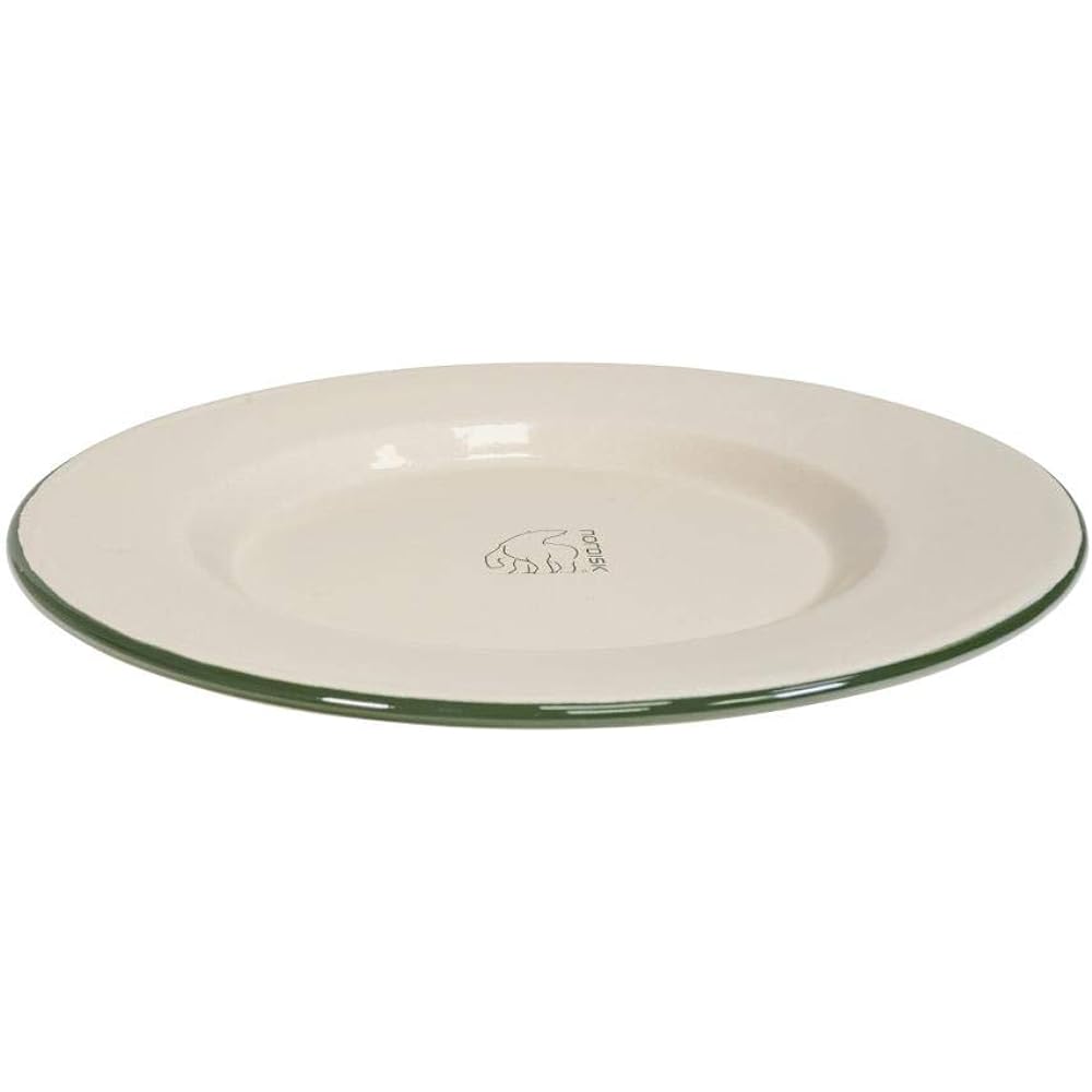 NORDISK Outdoor Camping Enamel Madam Bla Plate (Madam Bla Plate) Diameter 24cm [Genuine Japanese Product]