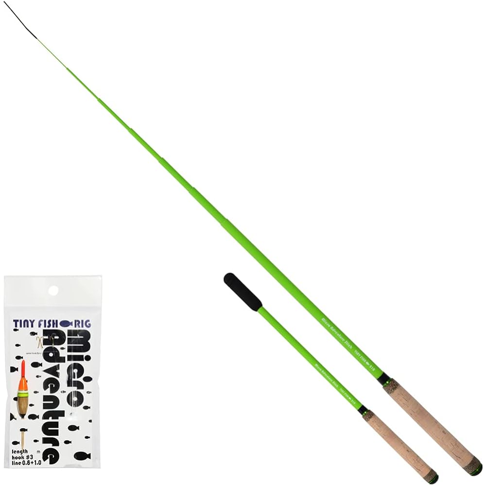 Micro Adventure Stick◇TINY FISH + RIG 210 LIME