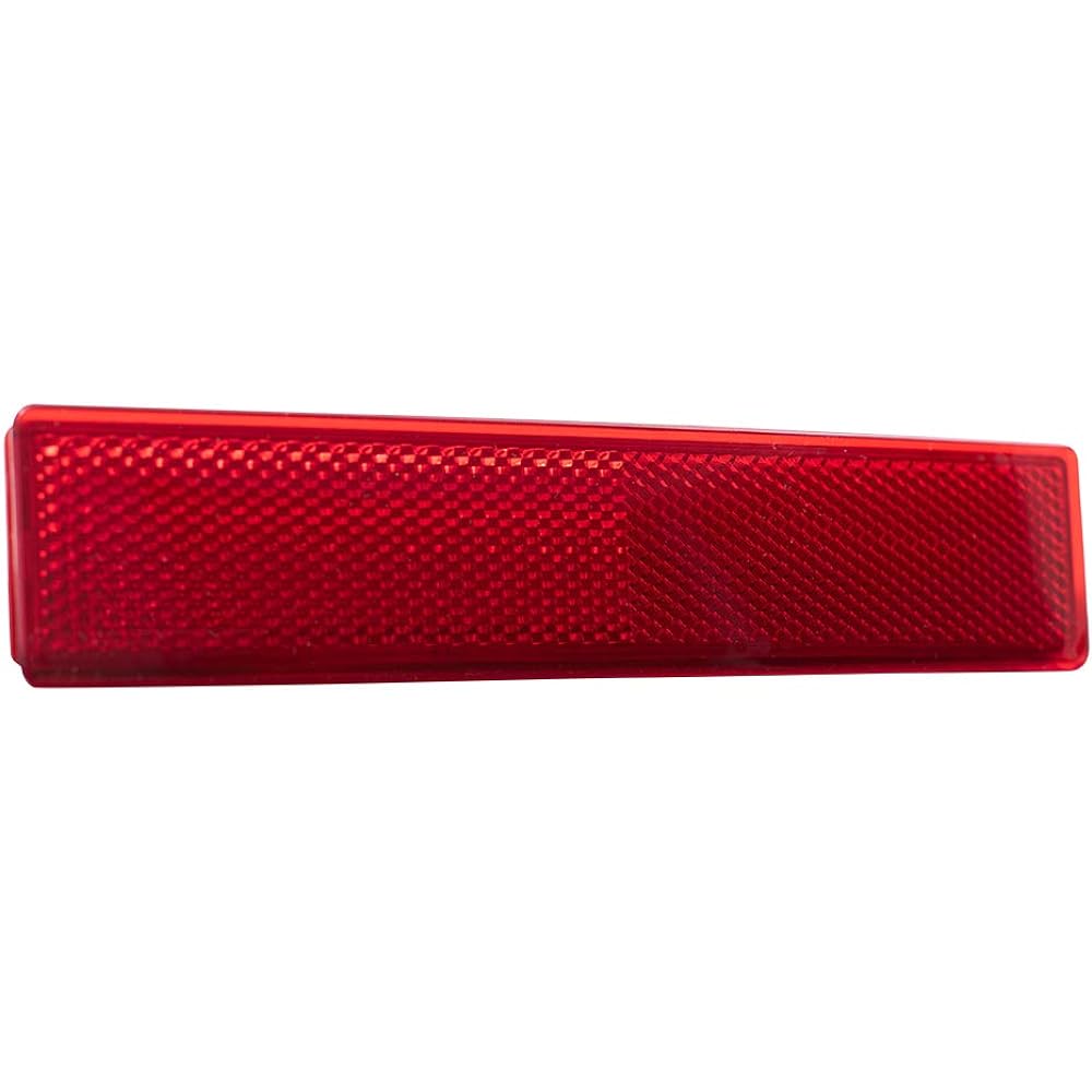 Driver's Rear Bumper Reflector Signal Marker Lens Replacement for Honda Pilot 33555-S9V-A11 HO1184102