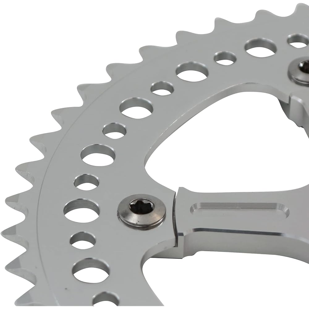 WEERAS Fixed Gear Bicycle Crank Single Speed 48T 130BCD 170mm Upgraded Material, Fully CNC Grinding.
