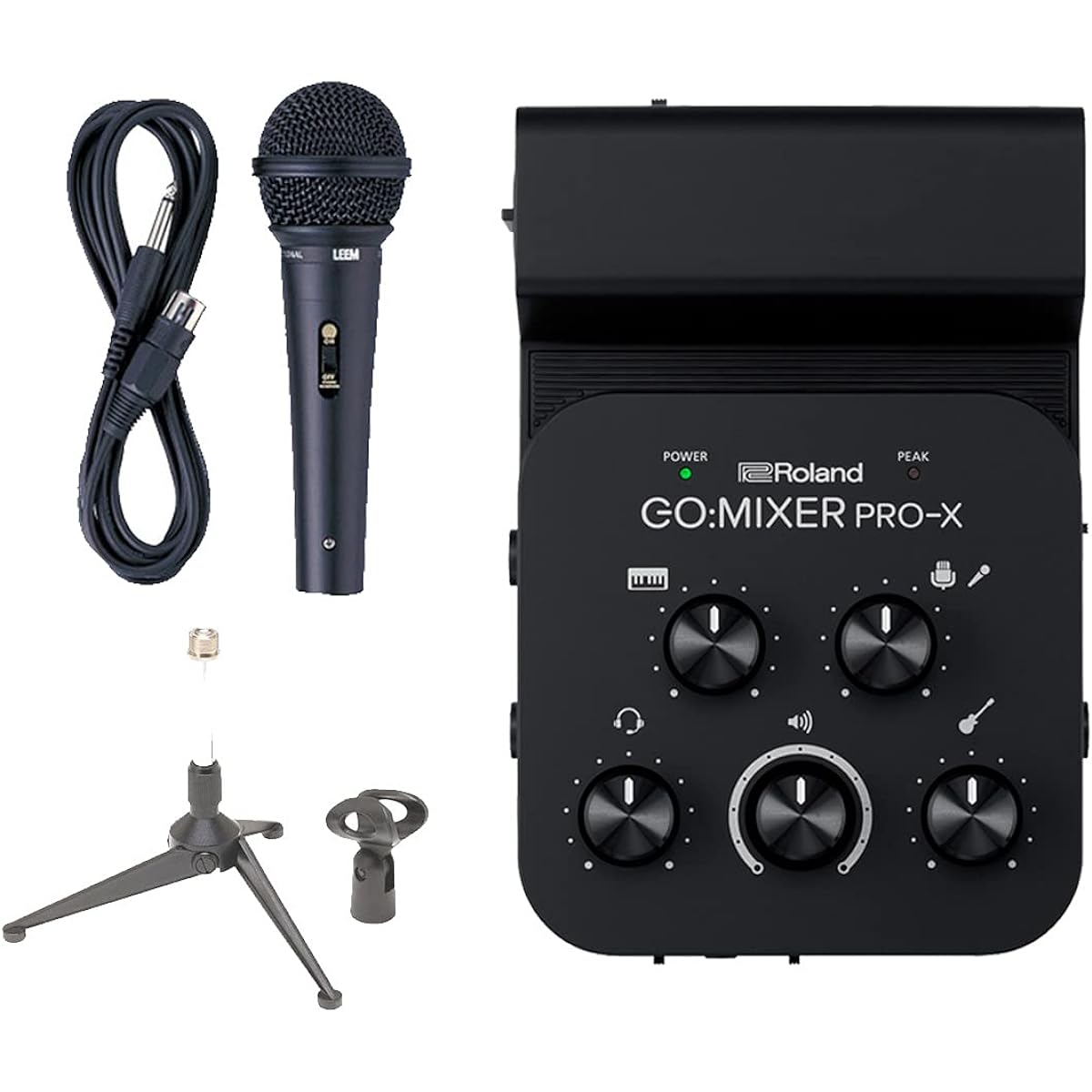 Roland GO:MIXER PRO-X Easy Streaming Set Singing Playing Roland