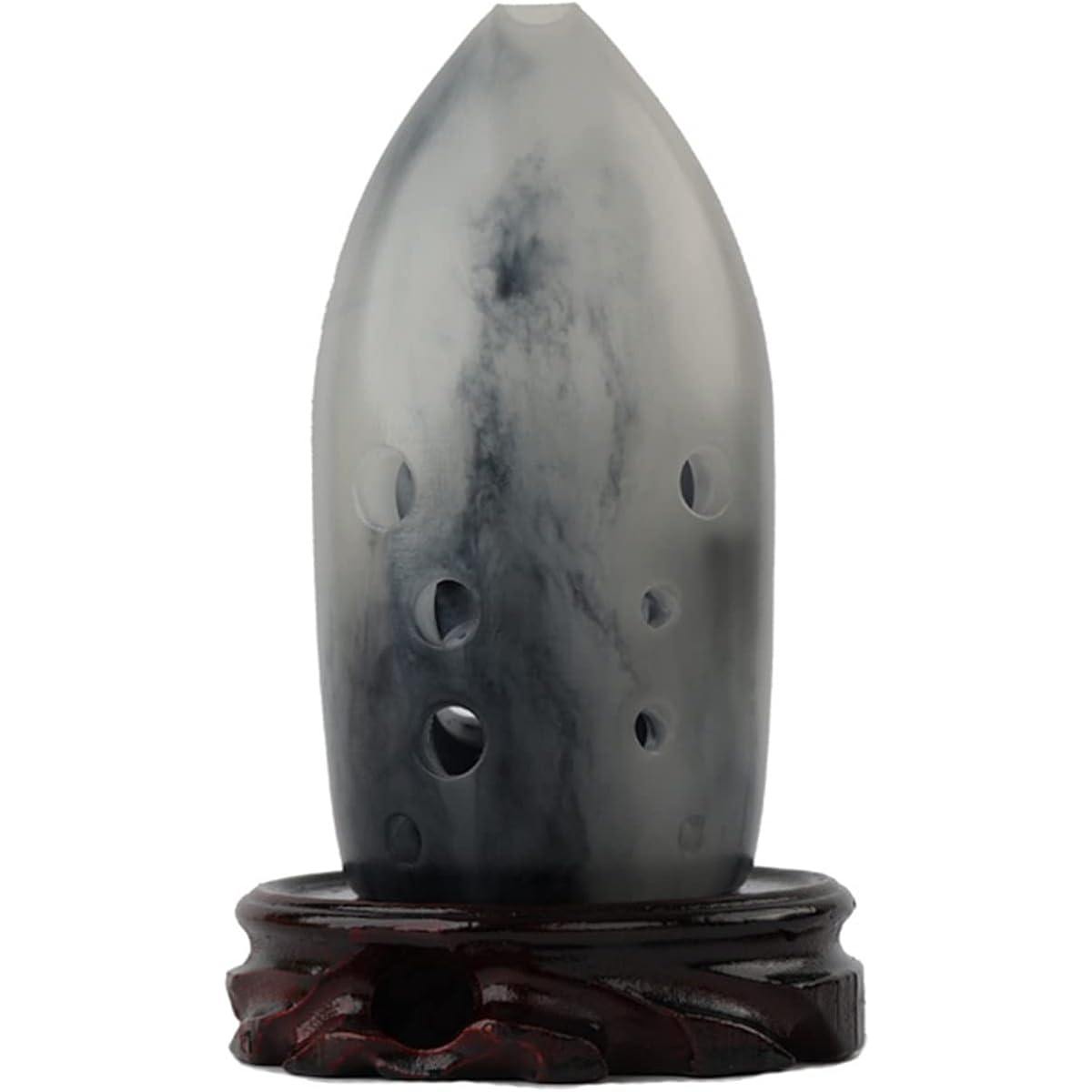 Beginners Playing 10 Holes Resin Pottery Xun Portable Adult Self-Study G-tune Ocarina Ocarina Musical Instrument