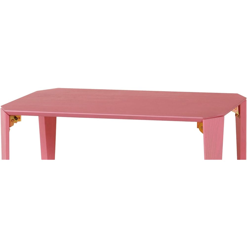 Hiroki low table (folding legs) pink LT-TK750(PK)