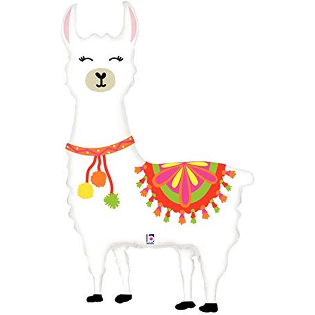 Happy Llama Foil Balloon 45" Party Fiesta Decoration