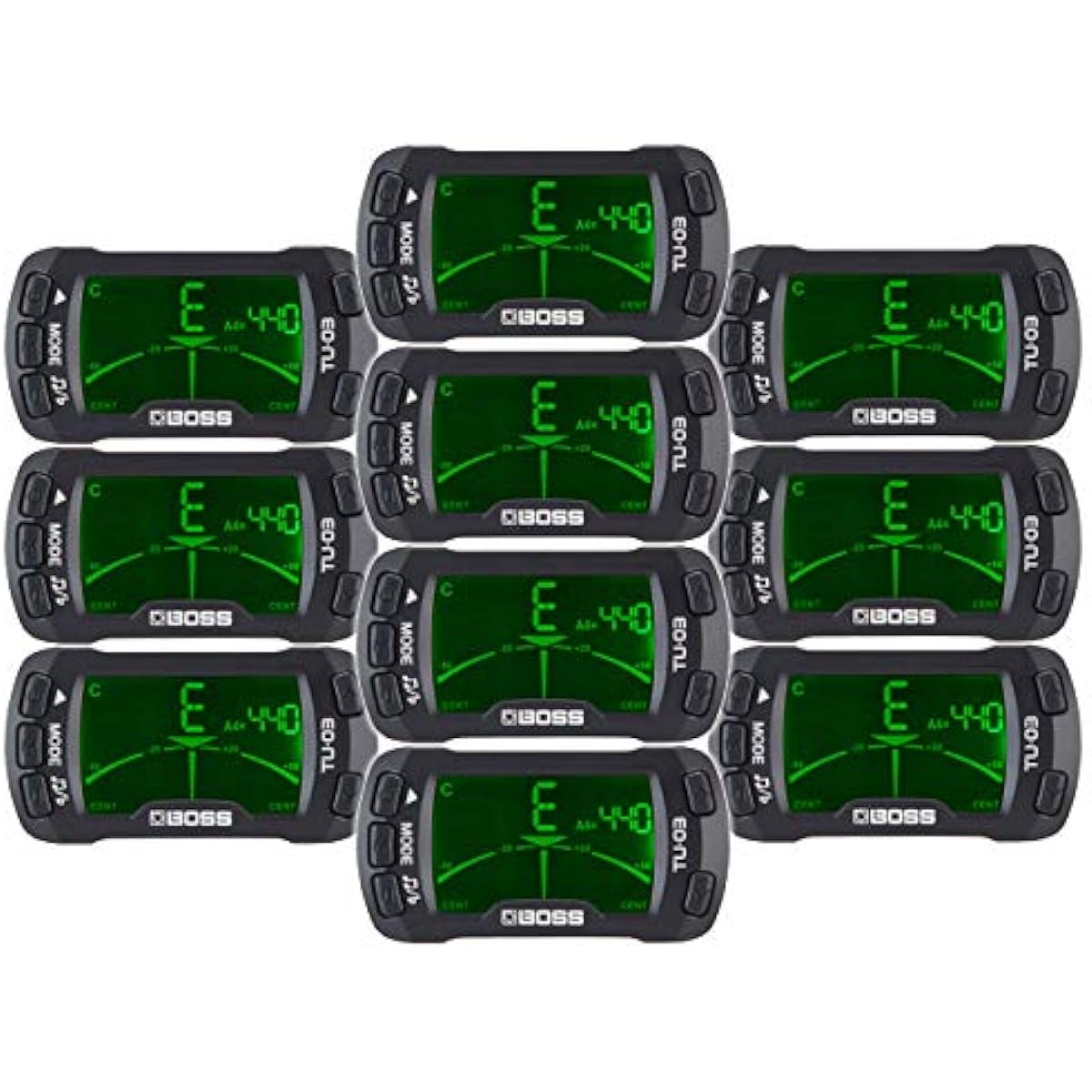 [Bulk purchase] BOSS - Clip-on tuner/metronome TU-03 10 piece set