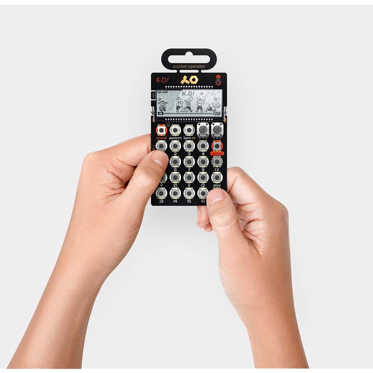 Teenage Engineering Pocket Operator 4 Voice Sampler PO-33 ko [Regular Imported Product]
