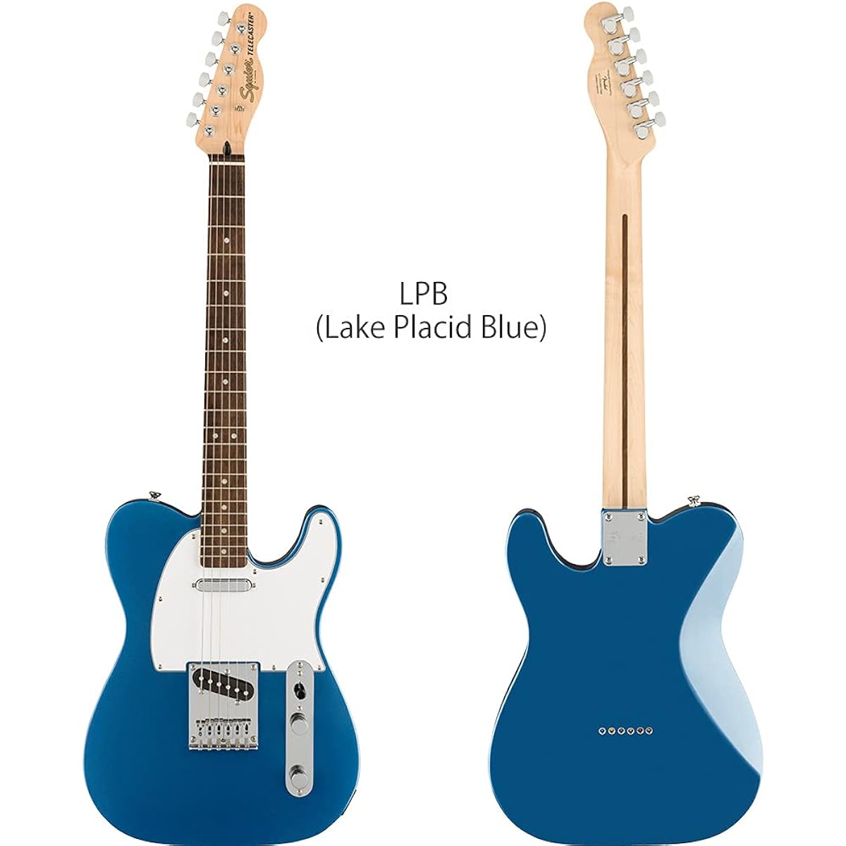 Squier by Fender Affinity Series Telecaster Laurel Fingerboard White Pickguard Electric Guitar Beginner 14-piece Set [With Mini Amp] LPB Telecaster Squier/Squier