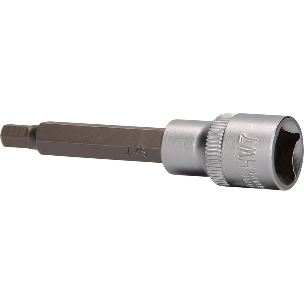 KS Tools 1/2" Hex Bit Socket Length 100mm 7mm BT022872