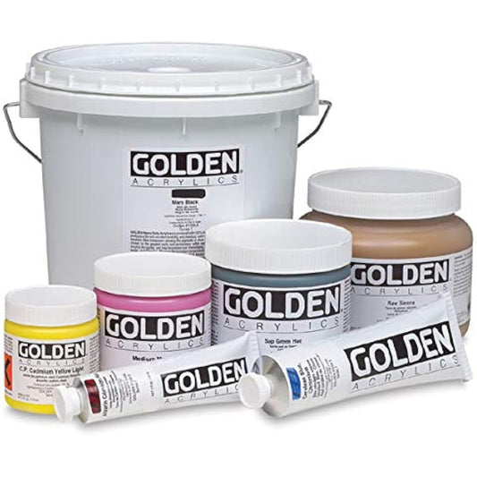 Golden Heavy Body Acrylic - Neutral Gray N6 32oz Jar