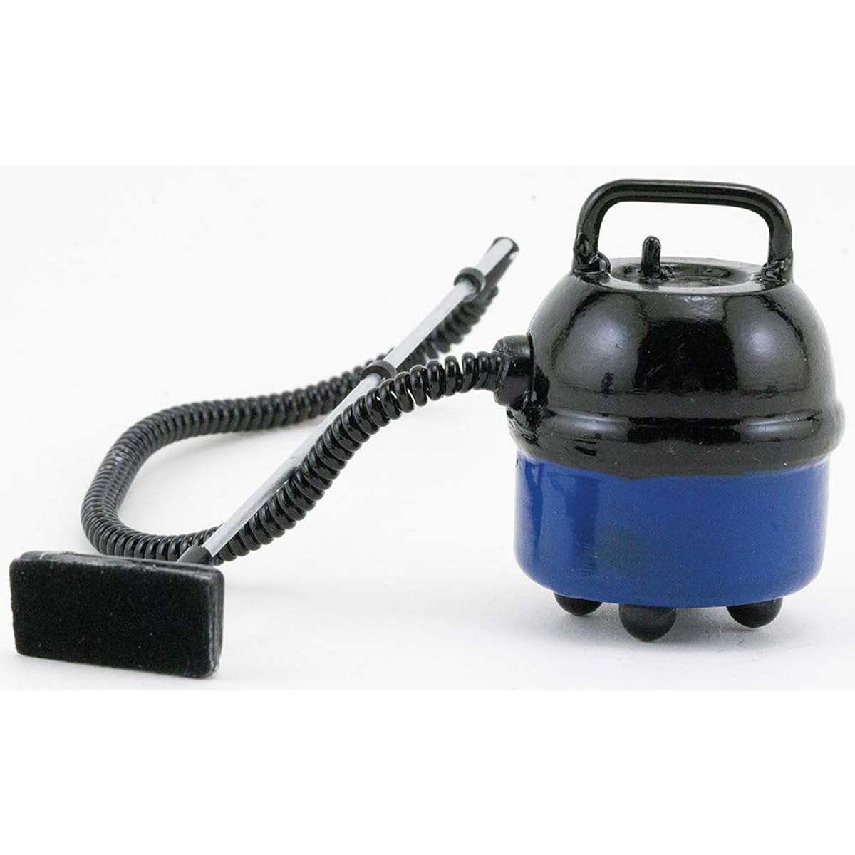 International Miniatures by Classics Dollhouse Miniature Portable Workshop Vacuum Cleaner Blue and Black