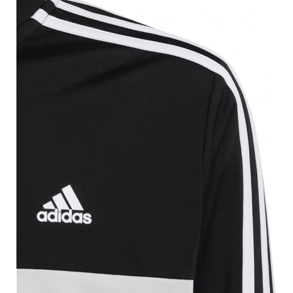 [Adidas] Jersey Top and Bottom Set Kids Essentials 3 Stripes Tiberio Tracksuit ECL62