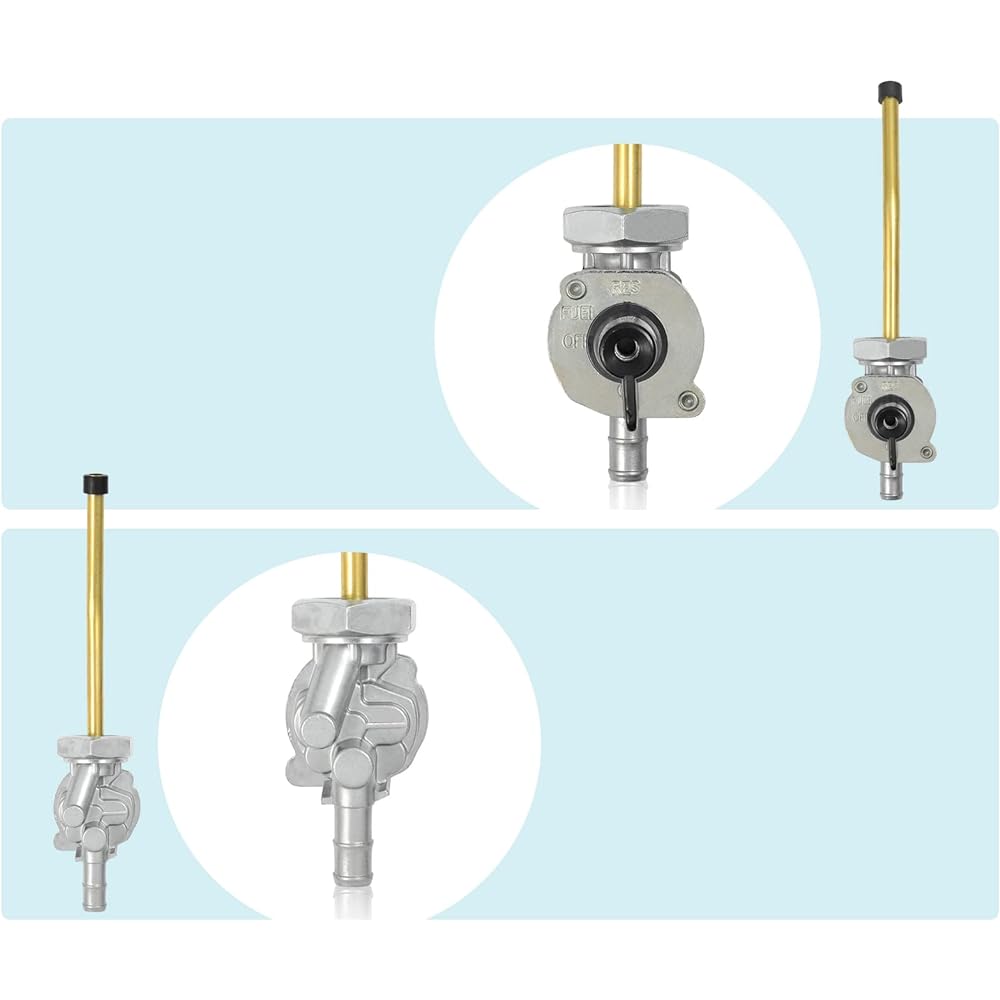 MOTO1988 Gas Tank Fuel Valve Petcock for Honda Shadow Spirit 750 VT750 DC 2001 2002 2003 2004 2005 2006 2007 16950-MCR-A03