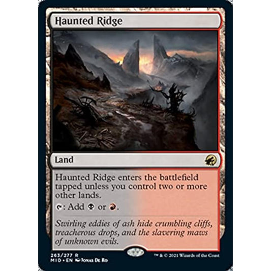 Magic: The Gathering Haunted Ridge (263) Innistrad: Midnight Hunt
